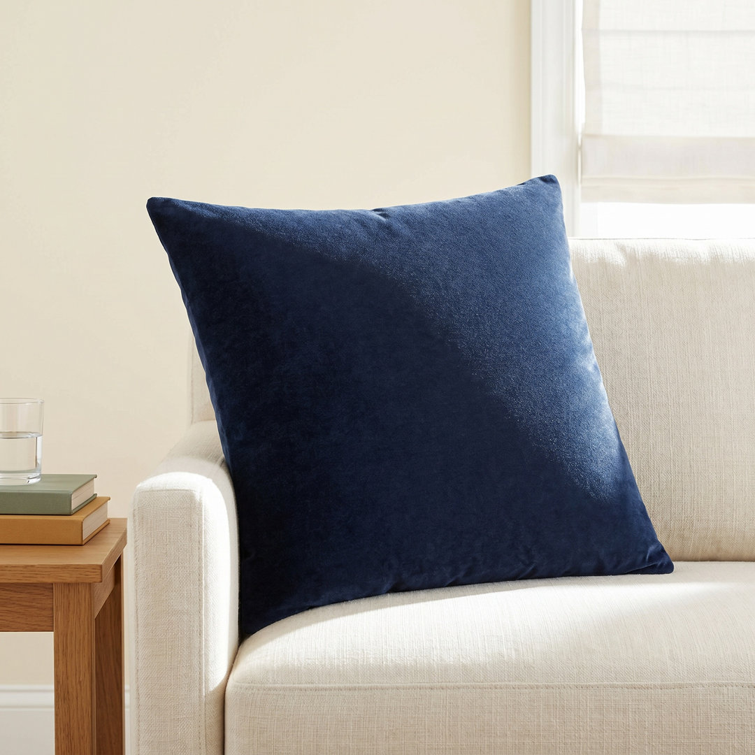 Denny 22" x 22" Cotton Pillow Cover